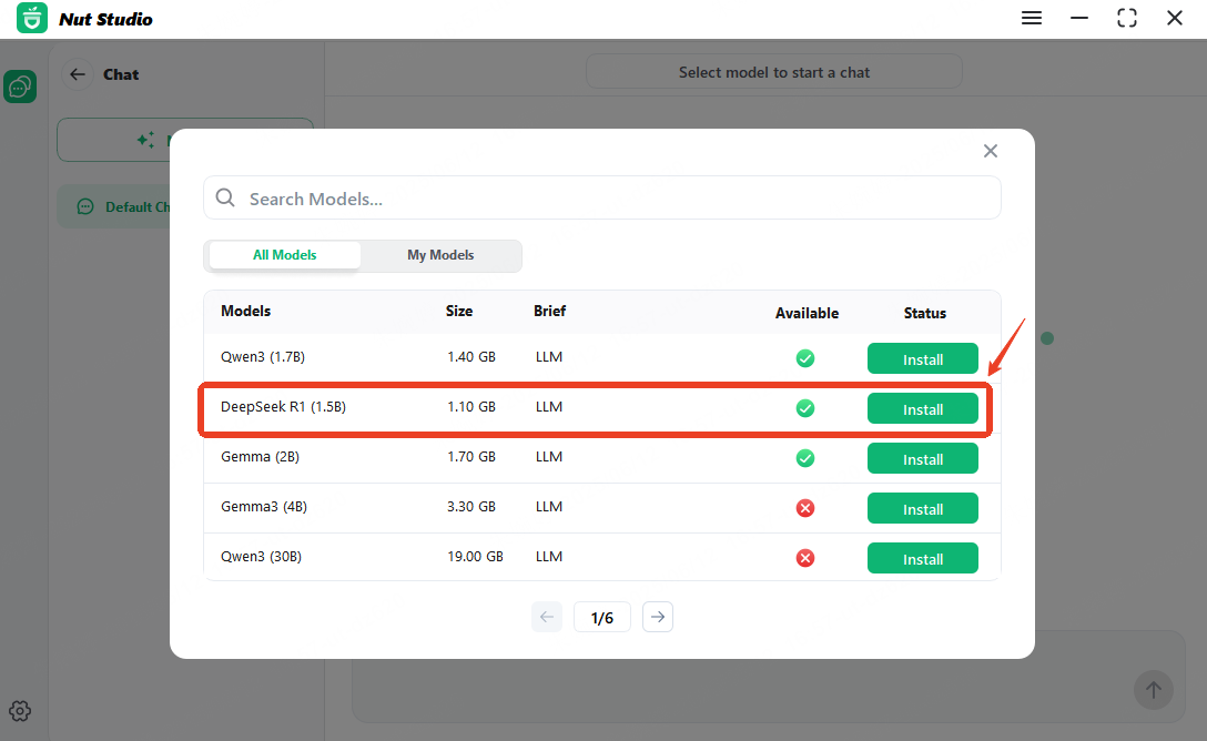 find deepseek r1 version to install