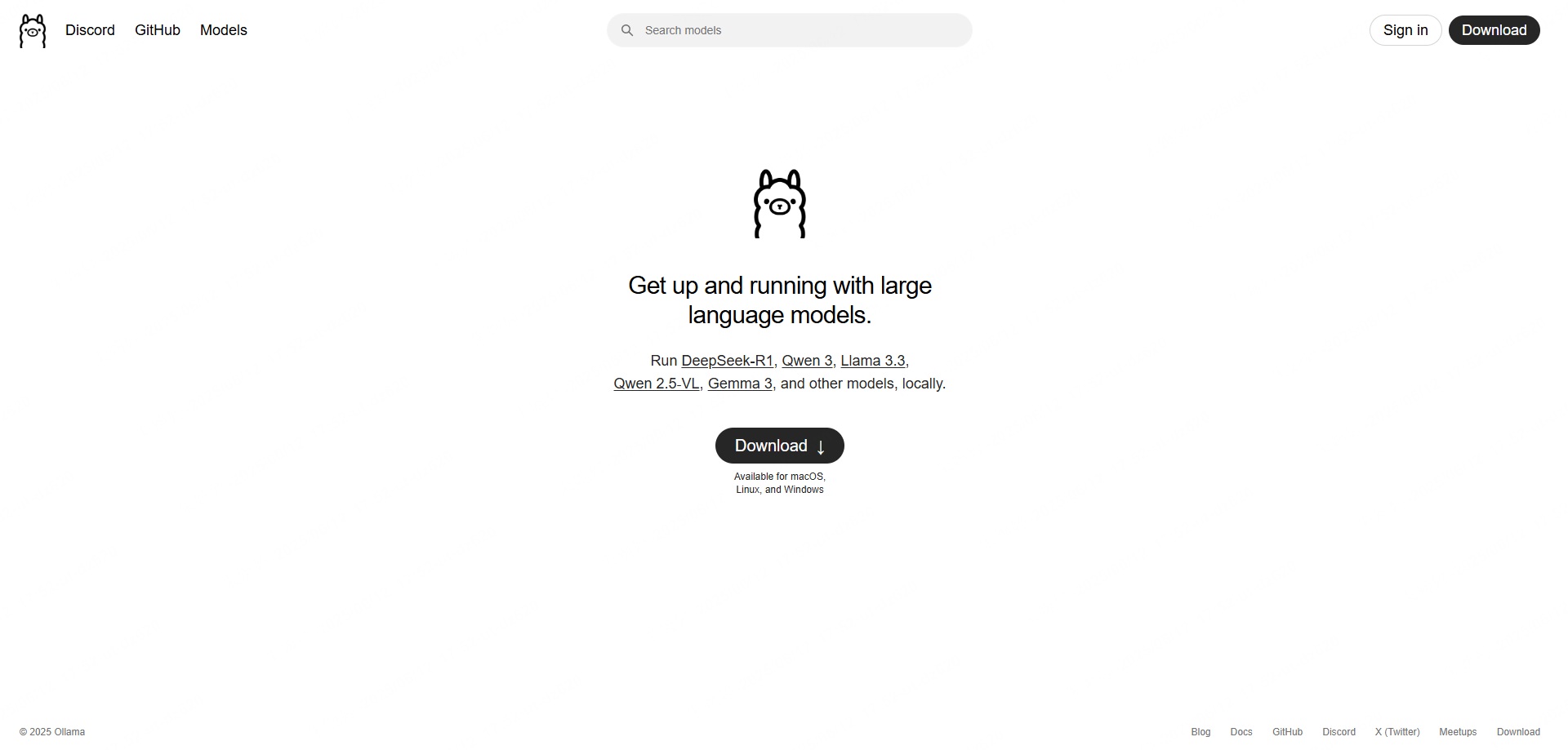 ollama website